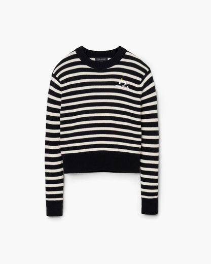 Marc Jacobs Value | Joy Striped Crewneck Black/White