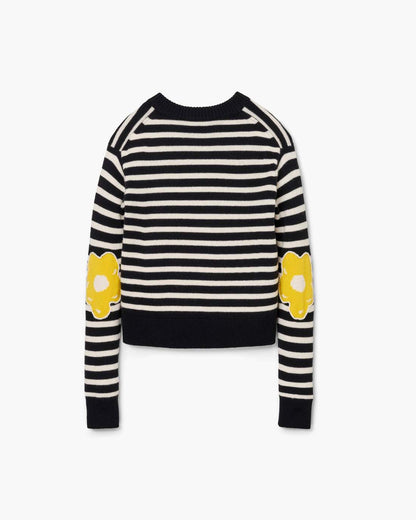 Marc Jacobs Value | Joy Striped Crewneck Black/White