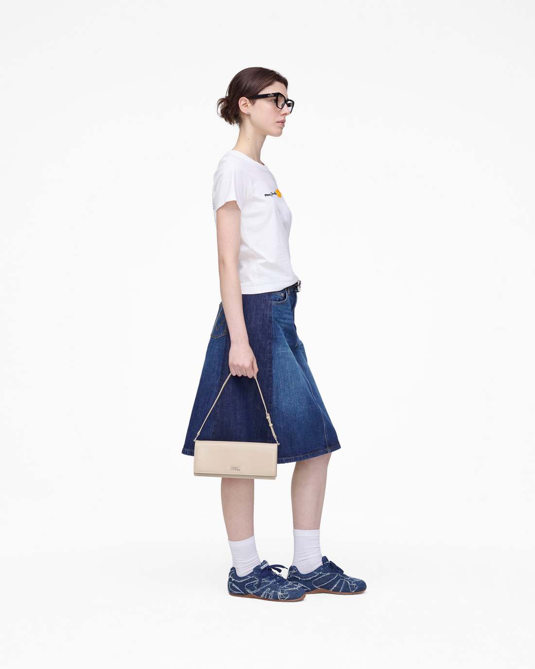 Marc Jacobs Best Price | Daisy Logo Slim Tee White