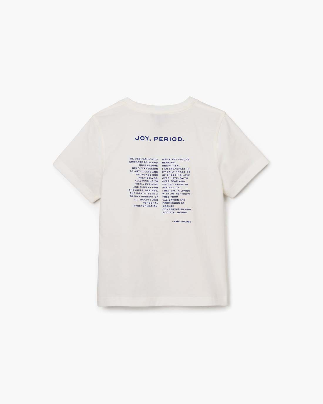 Marc Jacobs Essential | Joy. Slim Tee White