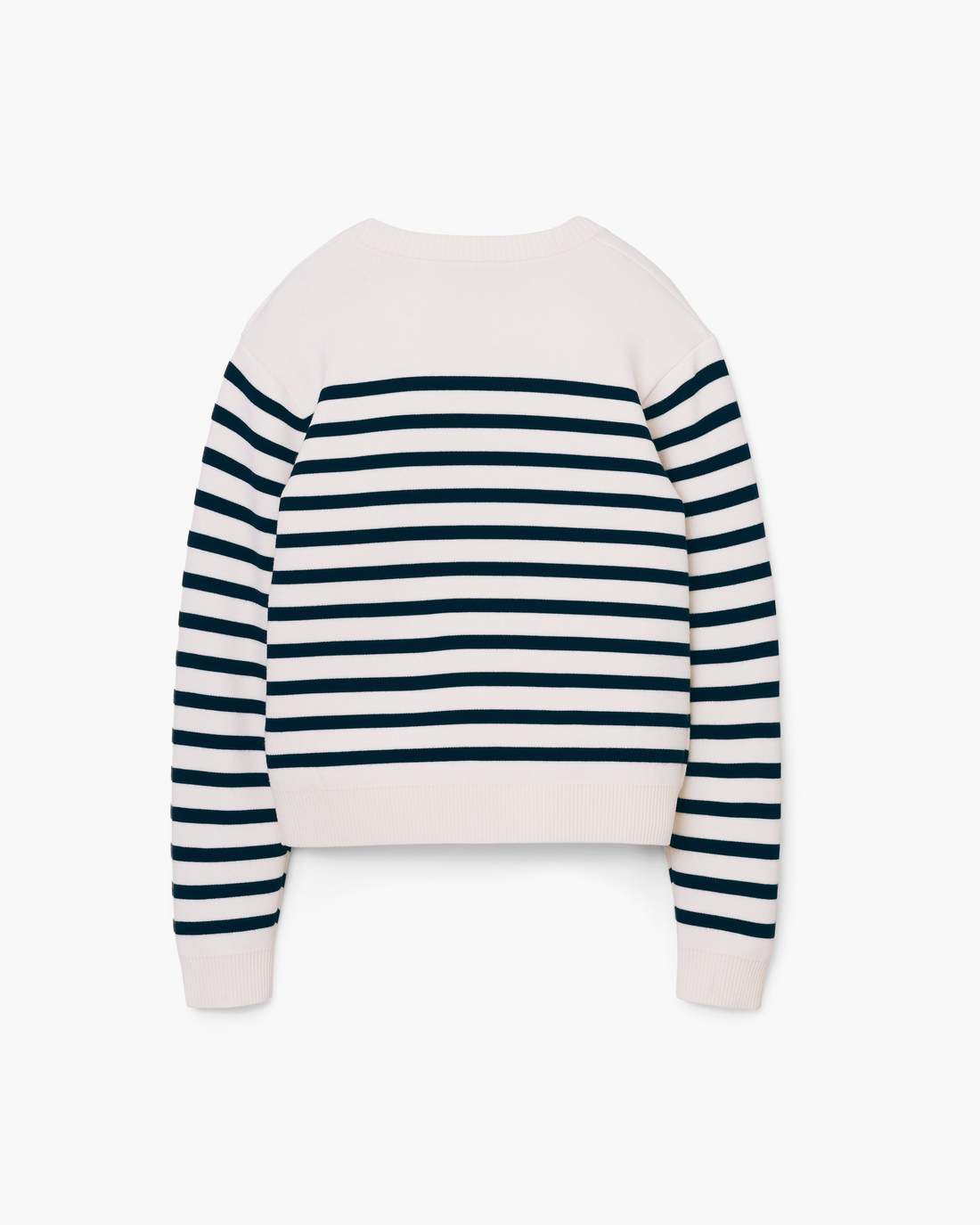Marc Jacobs Exclusive | Breton Stripe Crewneck White/Navy