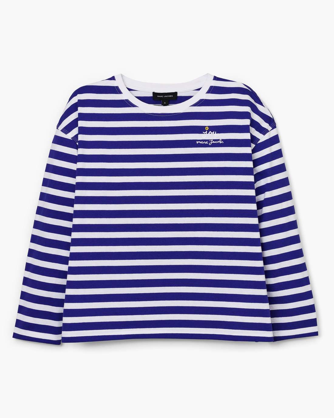 Marc Jacobs Classic | Daisy Striped Longsleeve Pansy/White