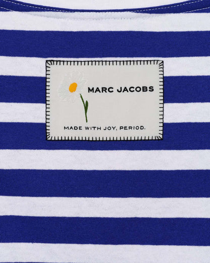 Marc Jacobs Classic | Daisy Striped Longsleeve Pansy/White