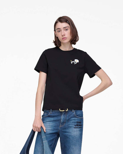 Marc Jacobs Deals | Marc Is Joy Daisy Baby Tee Black