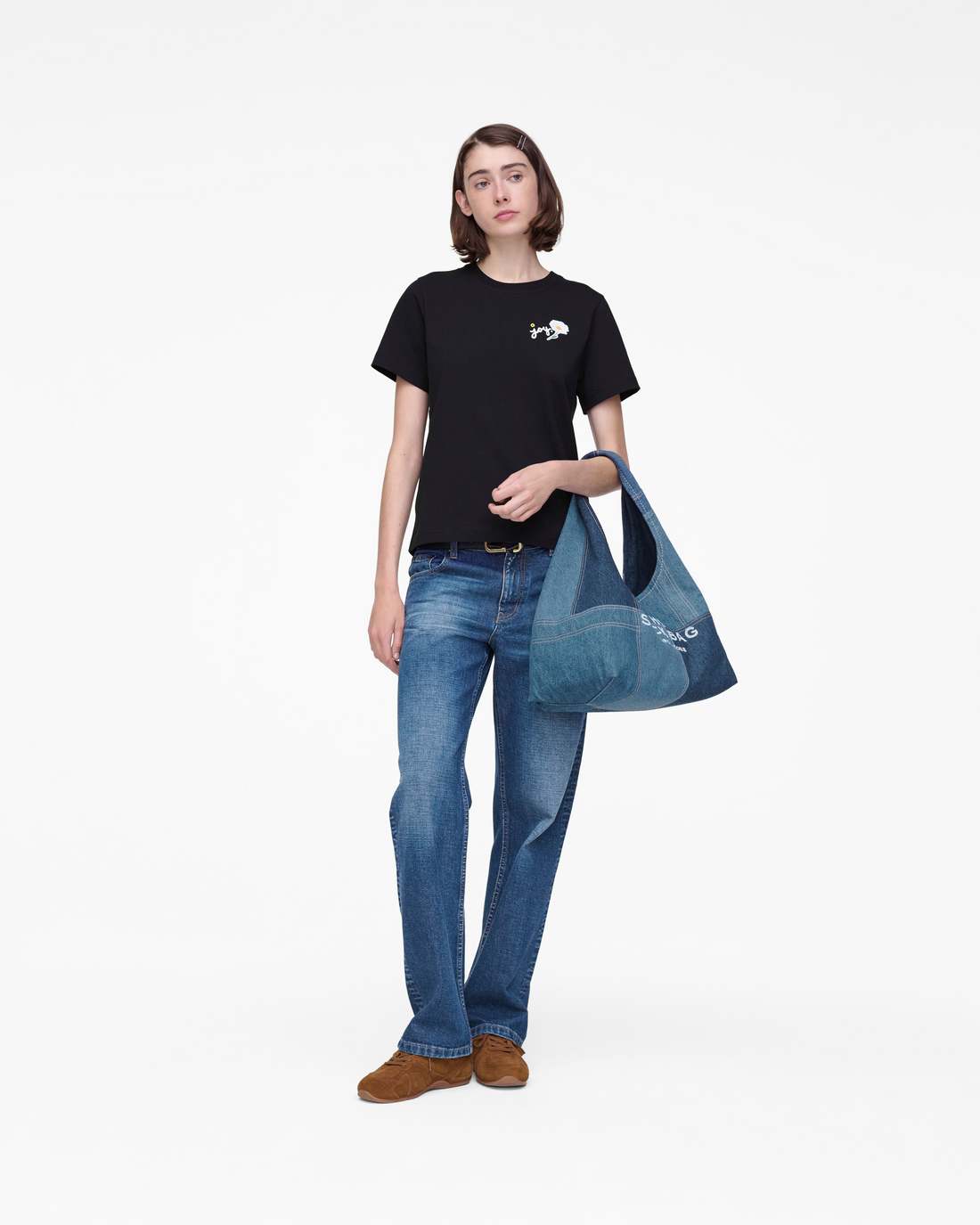 Marc Jacobs Deals | Marc Is Joy Daisy Baby Tee Black