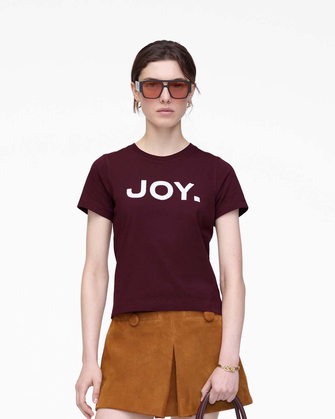 Marc Jacobs Quality | Joy. Slim Tee Dark Plum