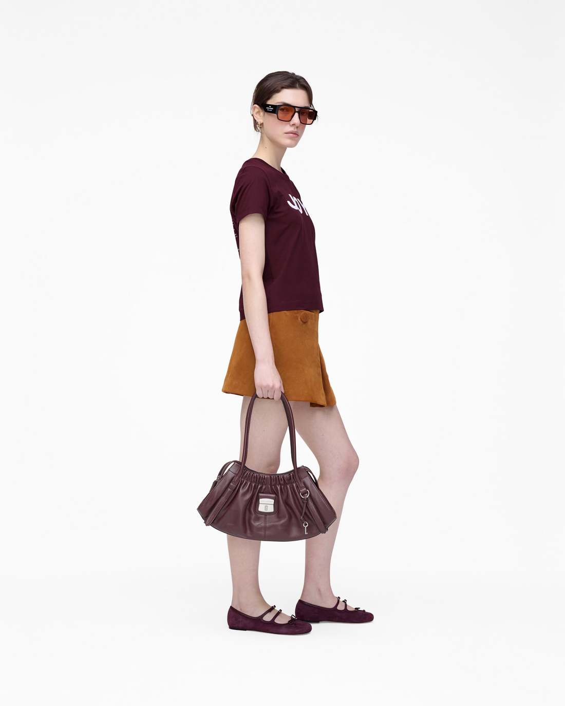 Marc Jacobs Quality | Joy. Slim Tee Dark Plum