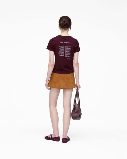 Marc Jacobs Quality | Joy. Slim Tee Dark Plum