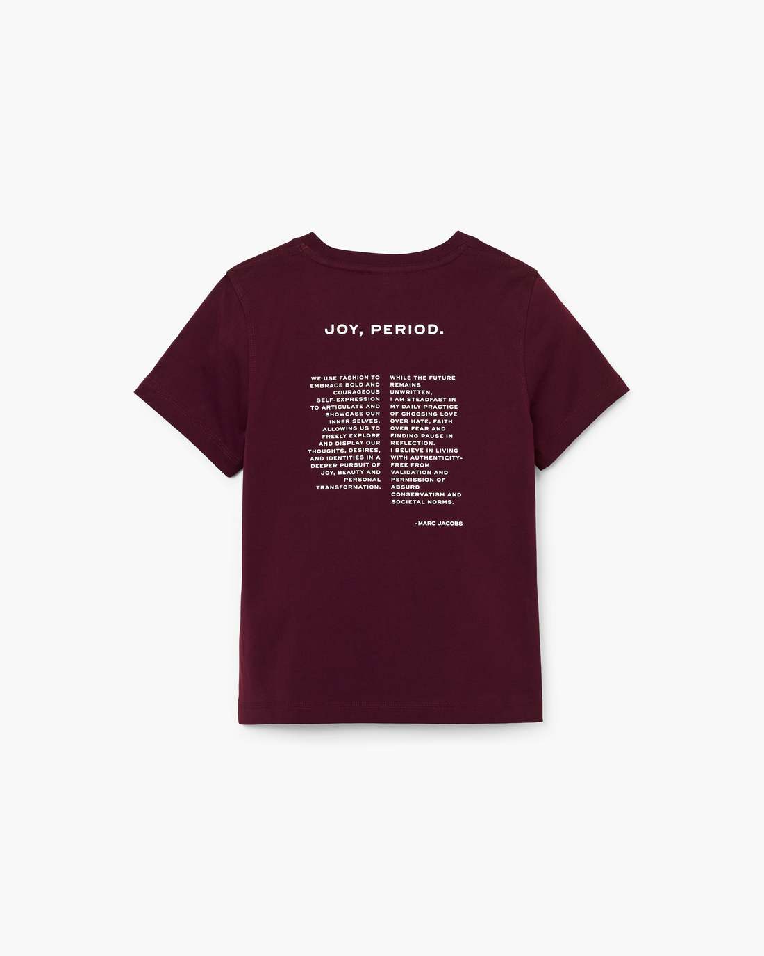 Marc Jacobs Quality | Joy. Slim Tee Dark Plum