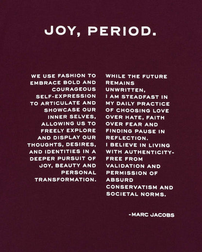 Marc Jacobs Quality | Joy. Slim Tee Dark Plum