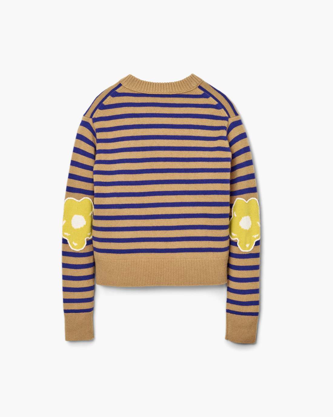 Marc Jacobs Best Price | Joy Striped Crewneck Camel/Pansy