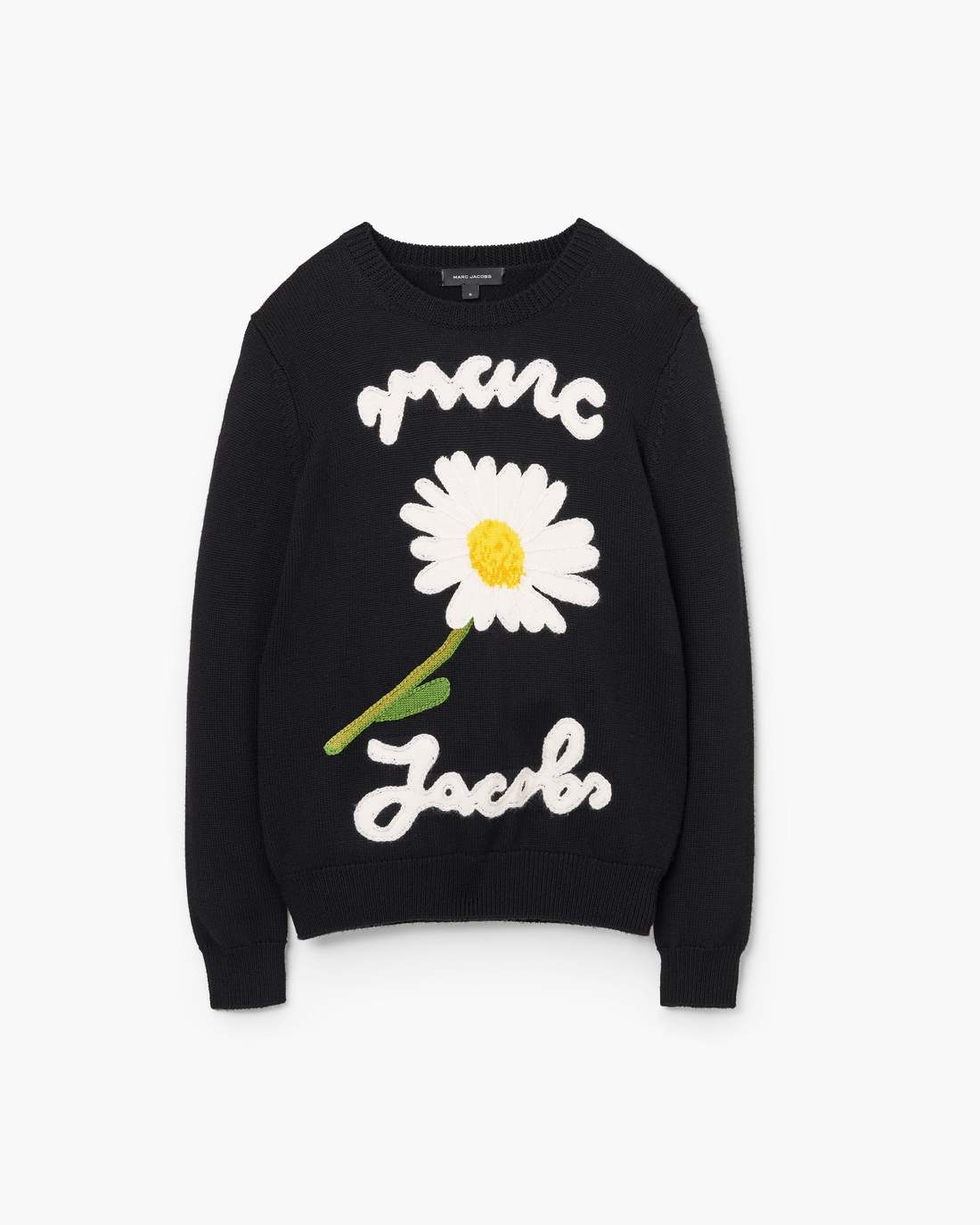 Marc Jacobs Value | Marc Is Joy Jacquard Crewneck Black