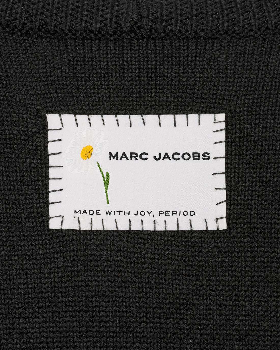 Marc Jacobs Value | Marc Is Joy Jacquard Crewneck Black