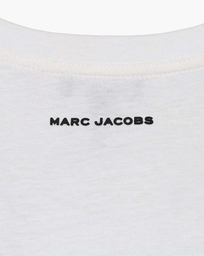 Marc Jacobs Premium | Trompe L'Oeil Eyelet Slim Tee White Multi