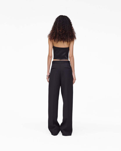 Marc Jacobs Special Offer | Sculpted Satin Halter Top Black