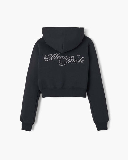 Marc Jacobs Exclusive | Charm Cropped Hoodie Black