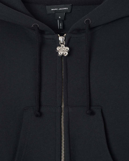 Marc Jacobs Exclusive | Charm Cropped Hoodie Black
