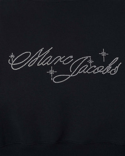 Marc Jacobs Exclusive | Charm Cropped Hoodie Black