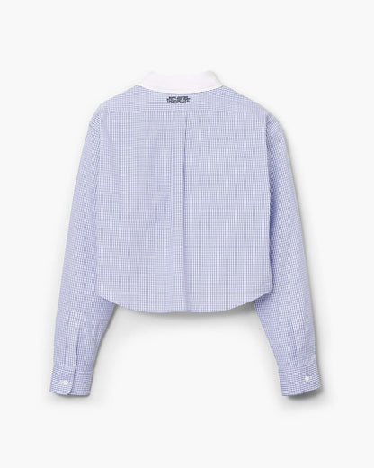 Marc Jacobs Exclusive | The Cropped Femme Shirt Blue Multi