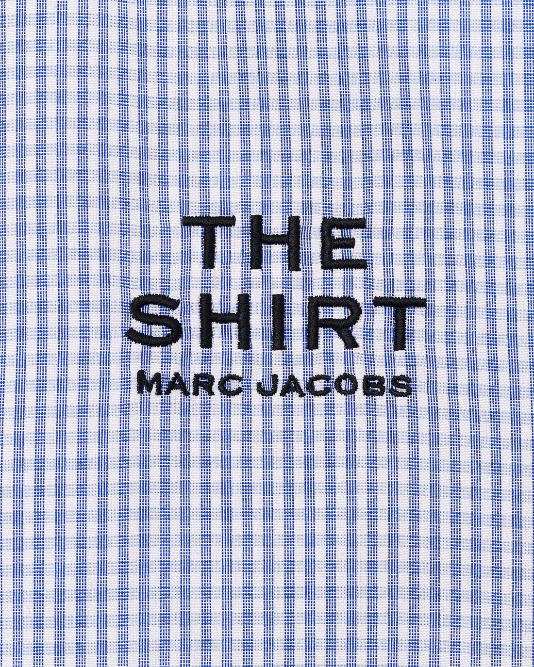Marc Jacobs Exclusive | The Cropped Femme Shirt Blue Multi
