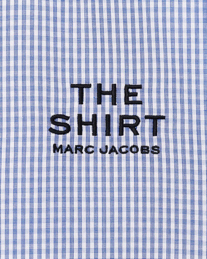 Marc Jacobs Exclusive | The Cropped Femme Shirt Blue Multi