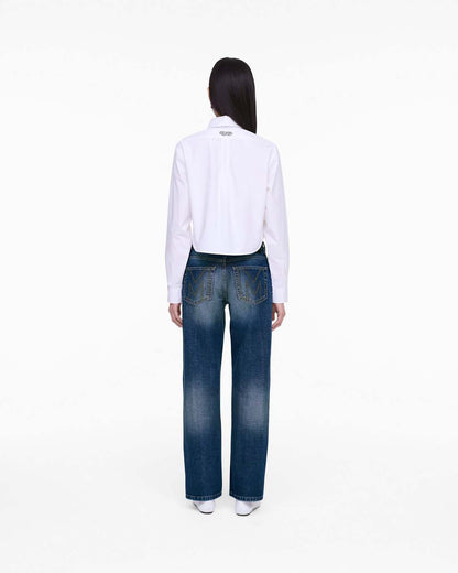 Marc Jacobs Trusted | THE CROPPED FEMME SHIRT White