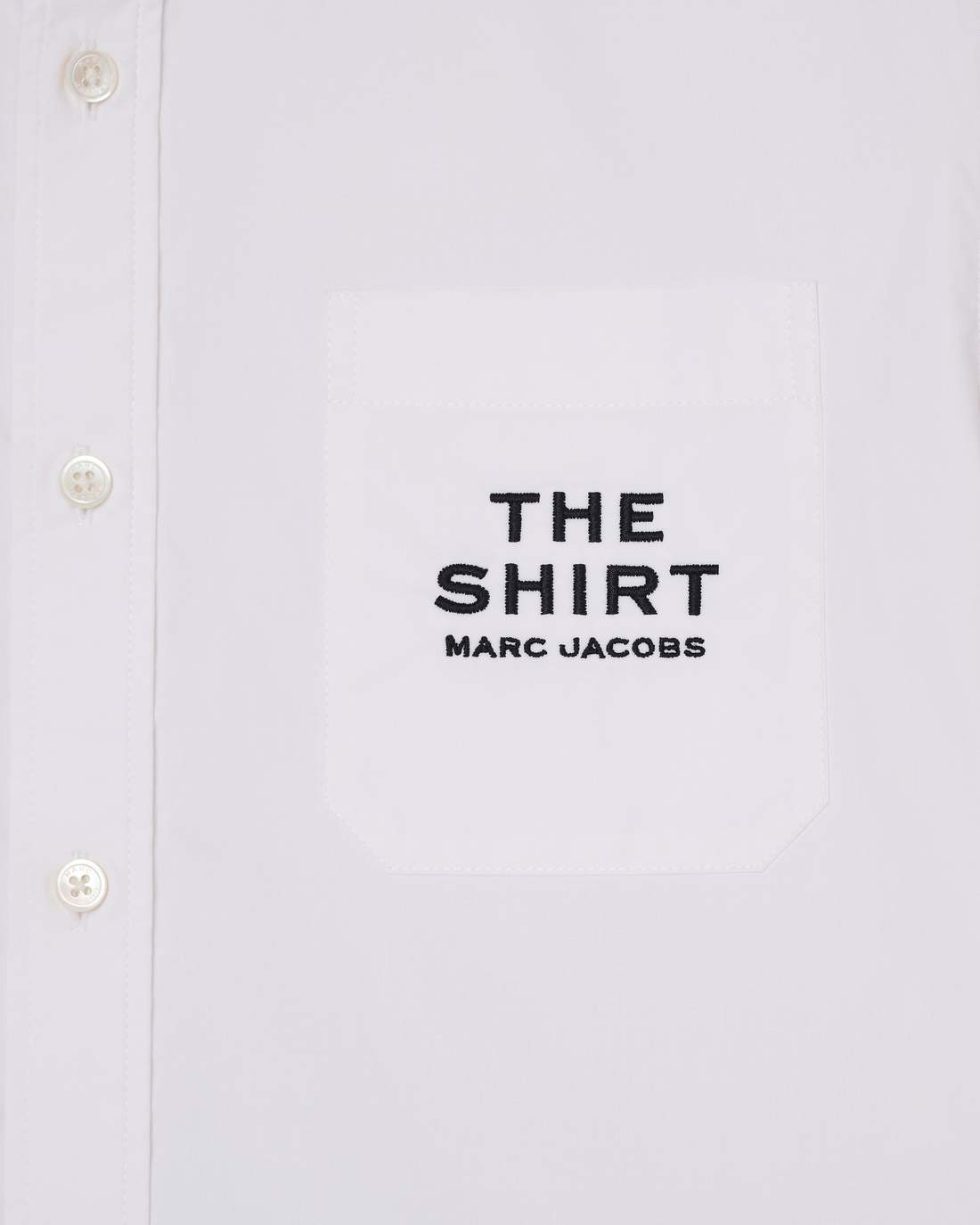 Marc Jacobs Trusted | THE CROPPED FEMME SHIRT White
