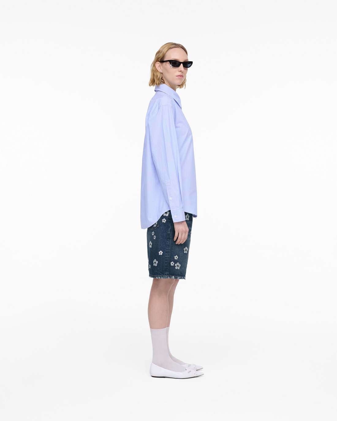 Marc Jacobs New | THE STRIPED SHIRT Sky Blue