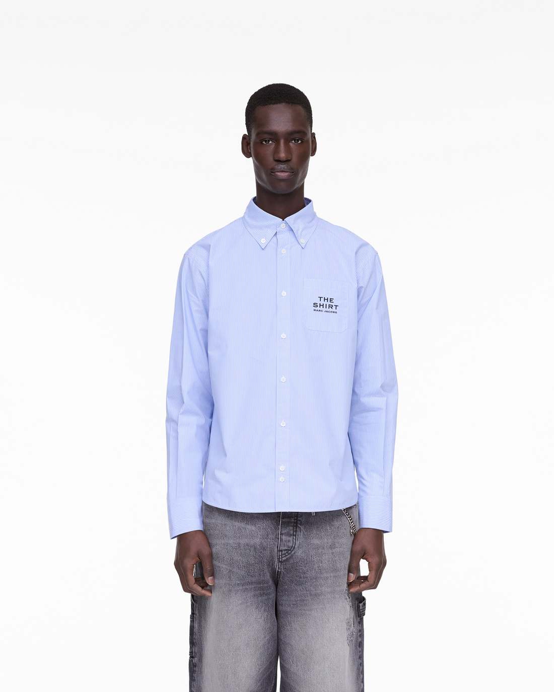 Marc Jacobs New | THE STRIPED SHIRT Sky Blue