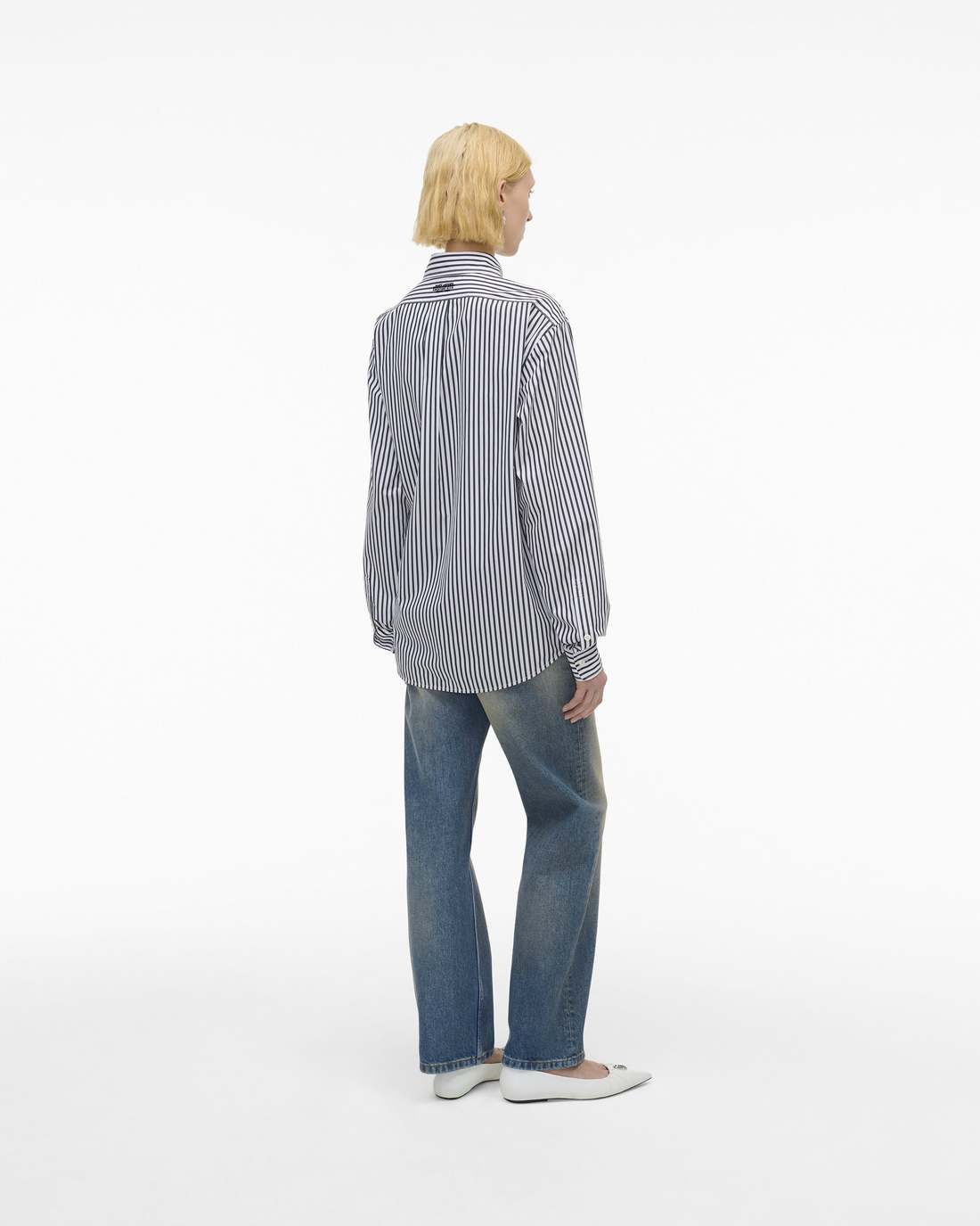 Marc Jacobs Best Seller | The Striped Shirt Black/White