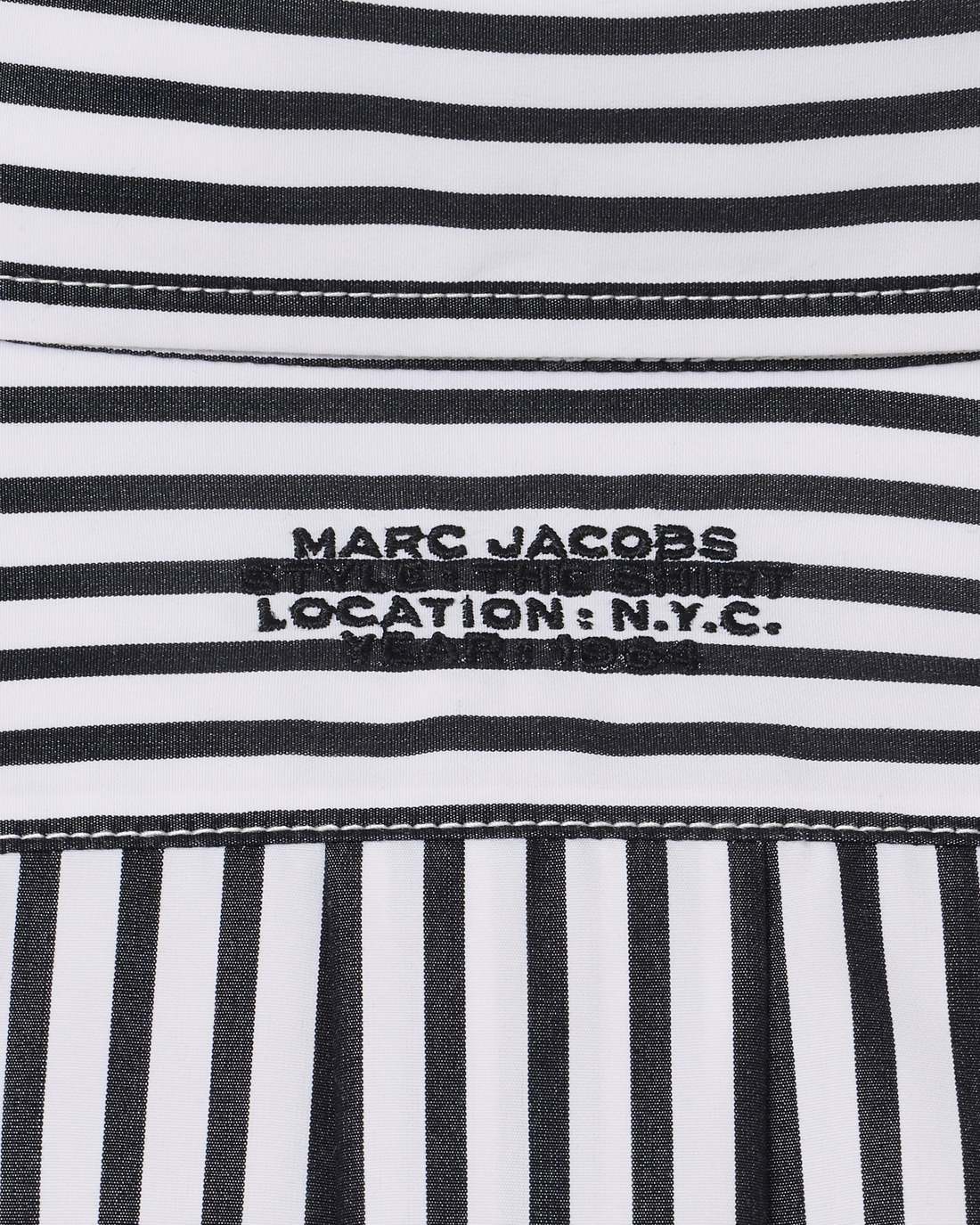 Marc Jacobs Best Seller | The Striped Shirt Black/White