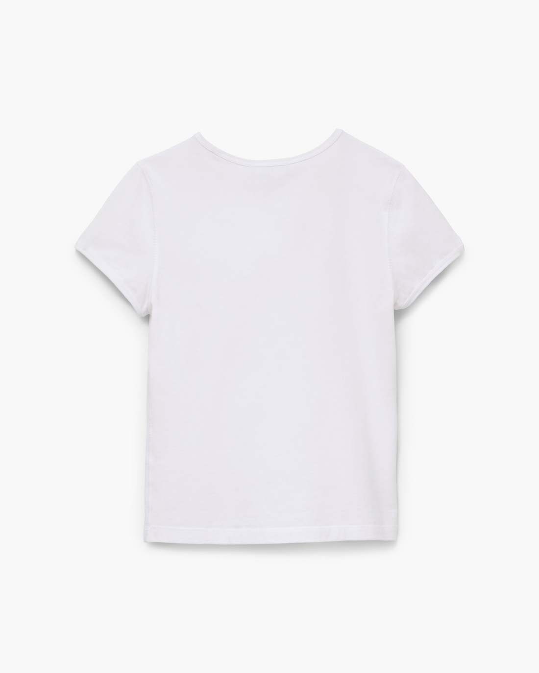 Marc Jacobs Great Value | Charm Logo Shrunken Tee White