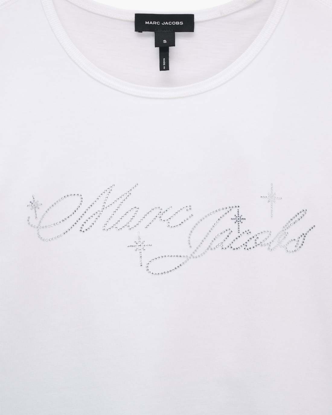 Marc Jacobs Great Value | Charm Logo Shrunken Tee White