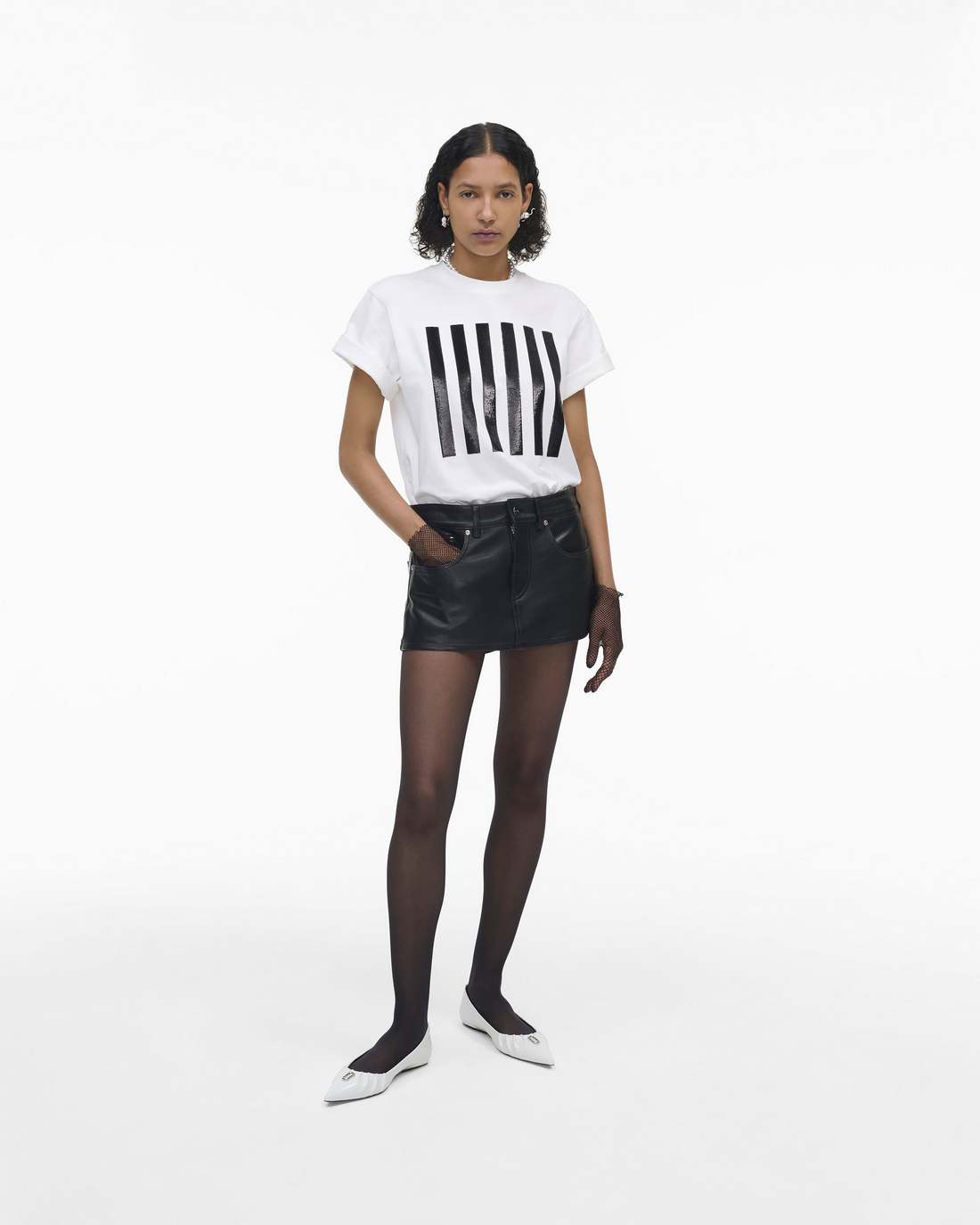 Marc Jacobs Great Value | The Stripe Box Tee White