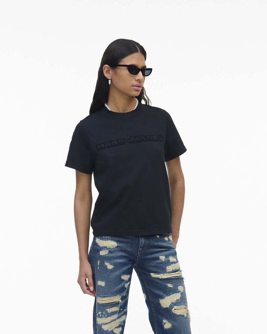Marc Jacobs Best Seller | The Logo Baby Tee Black
