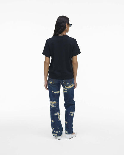 Marc Jacobs Best Seller | The Logo Baby Tee Black