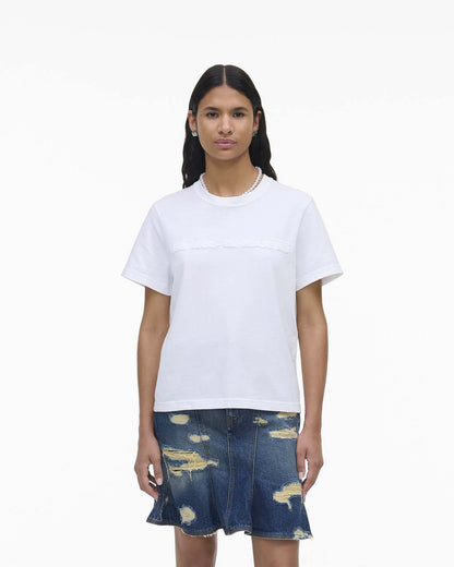 Marc Jacobs Premium | The Logo Baby Tee White