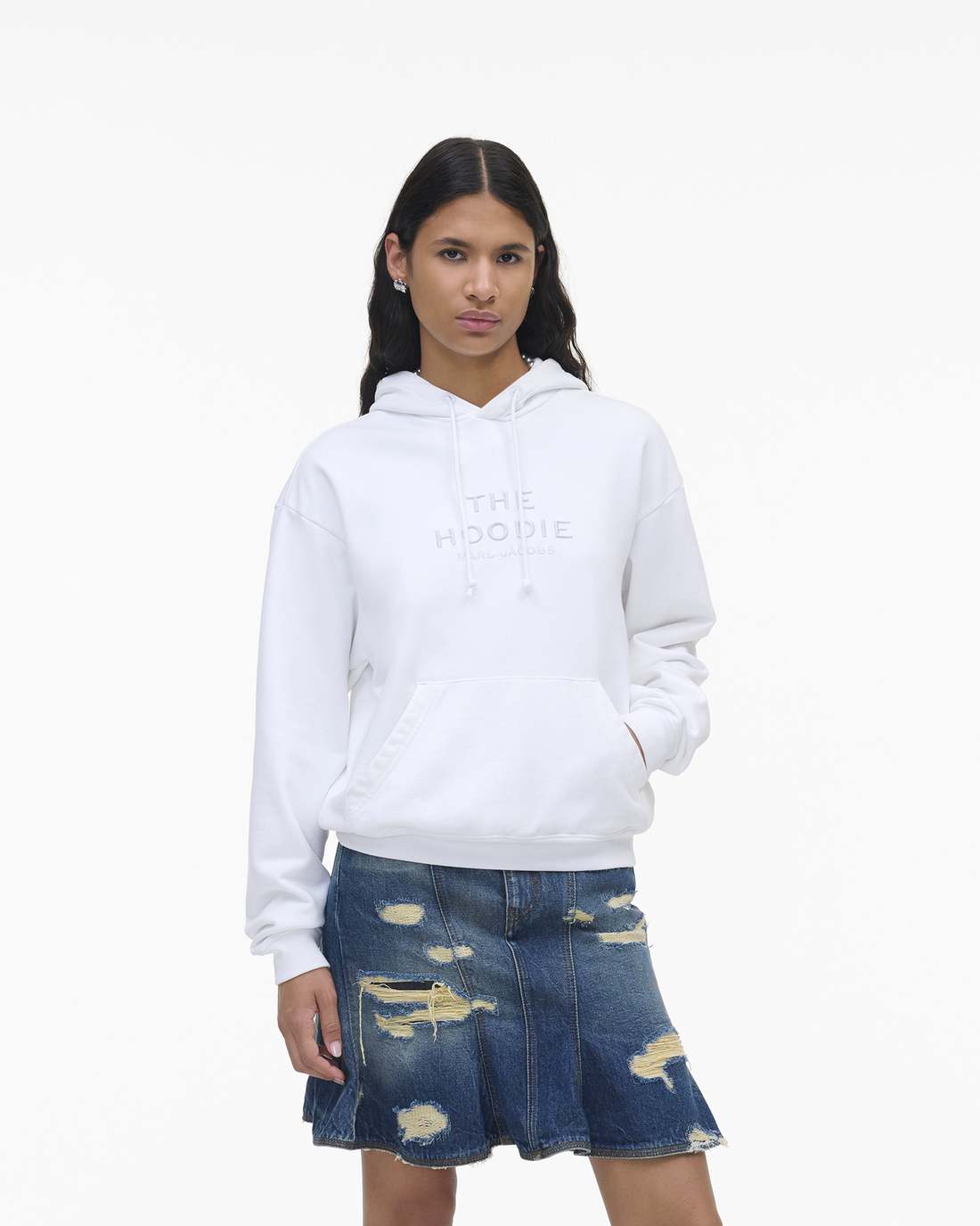 Marc Jacobs Signature | The Hoodie White
