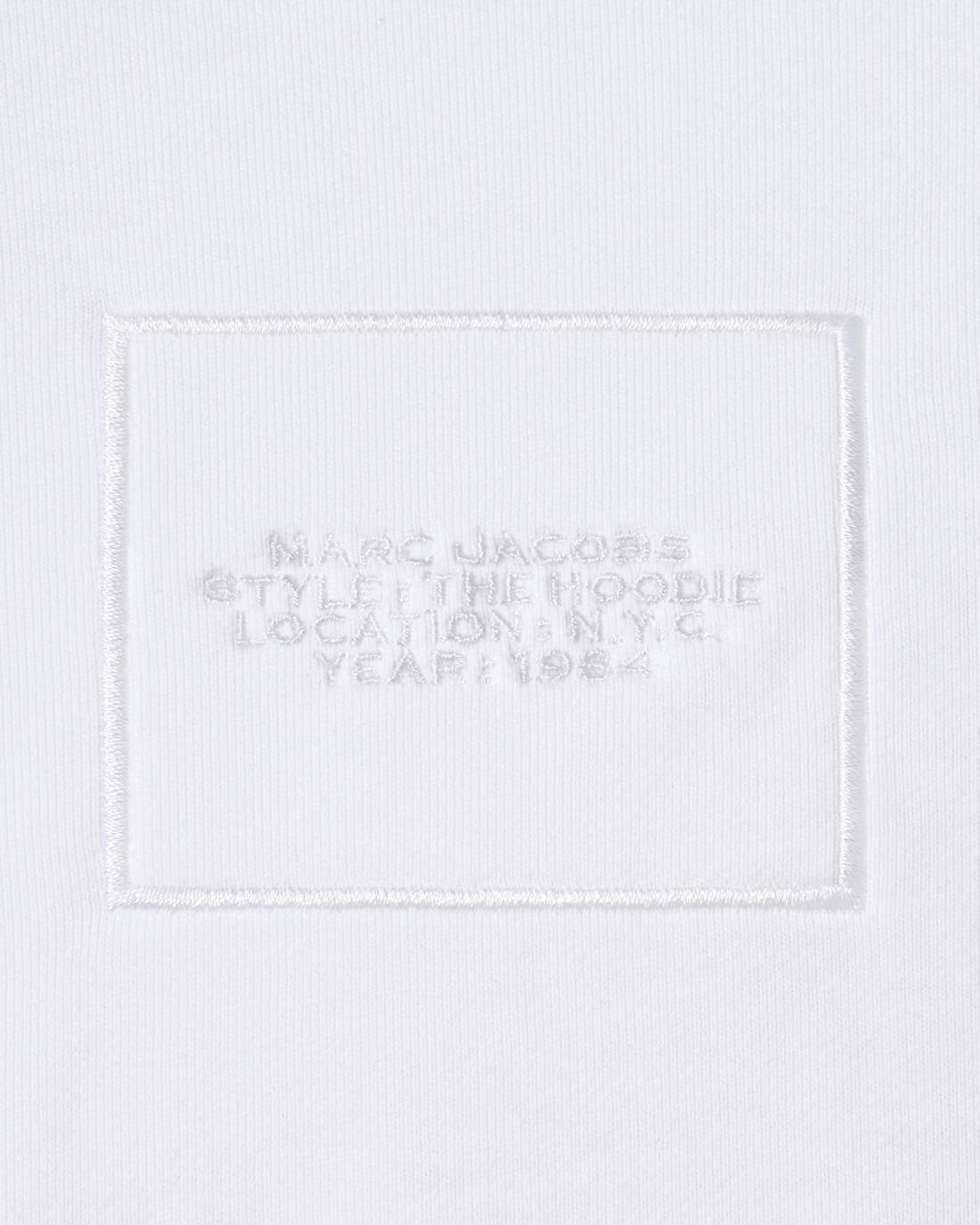 Marc Jacobs Signature | The Hoodie White