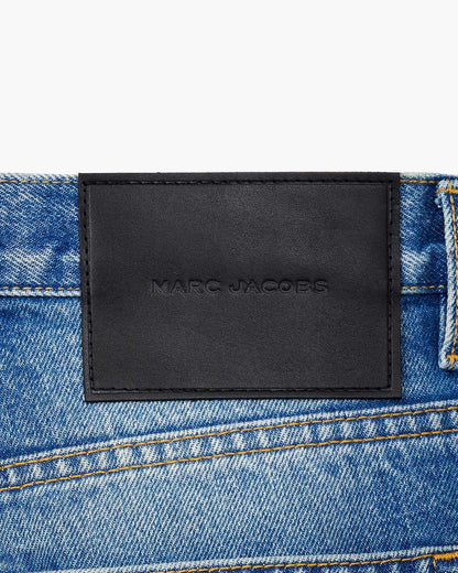 Marc Jacobs Discount | Patchwork Straight Jean Bright Indigo