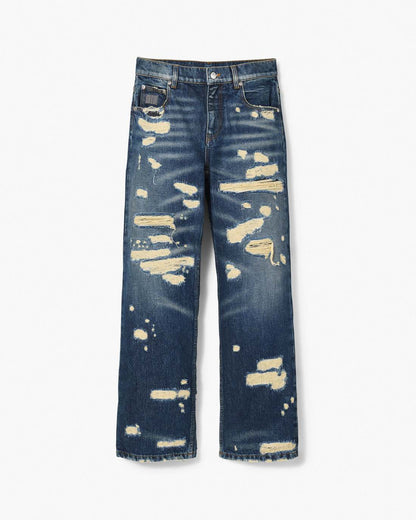 Marc Jacobs Latest | The Rip And Repair Straight Jean Punk Indigo