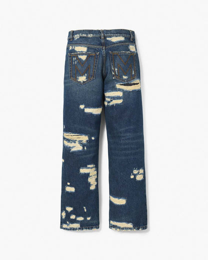 Marc Jacobs Latest | The Rip And Repair Straight Jean Punk Indigo