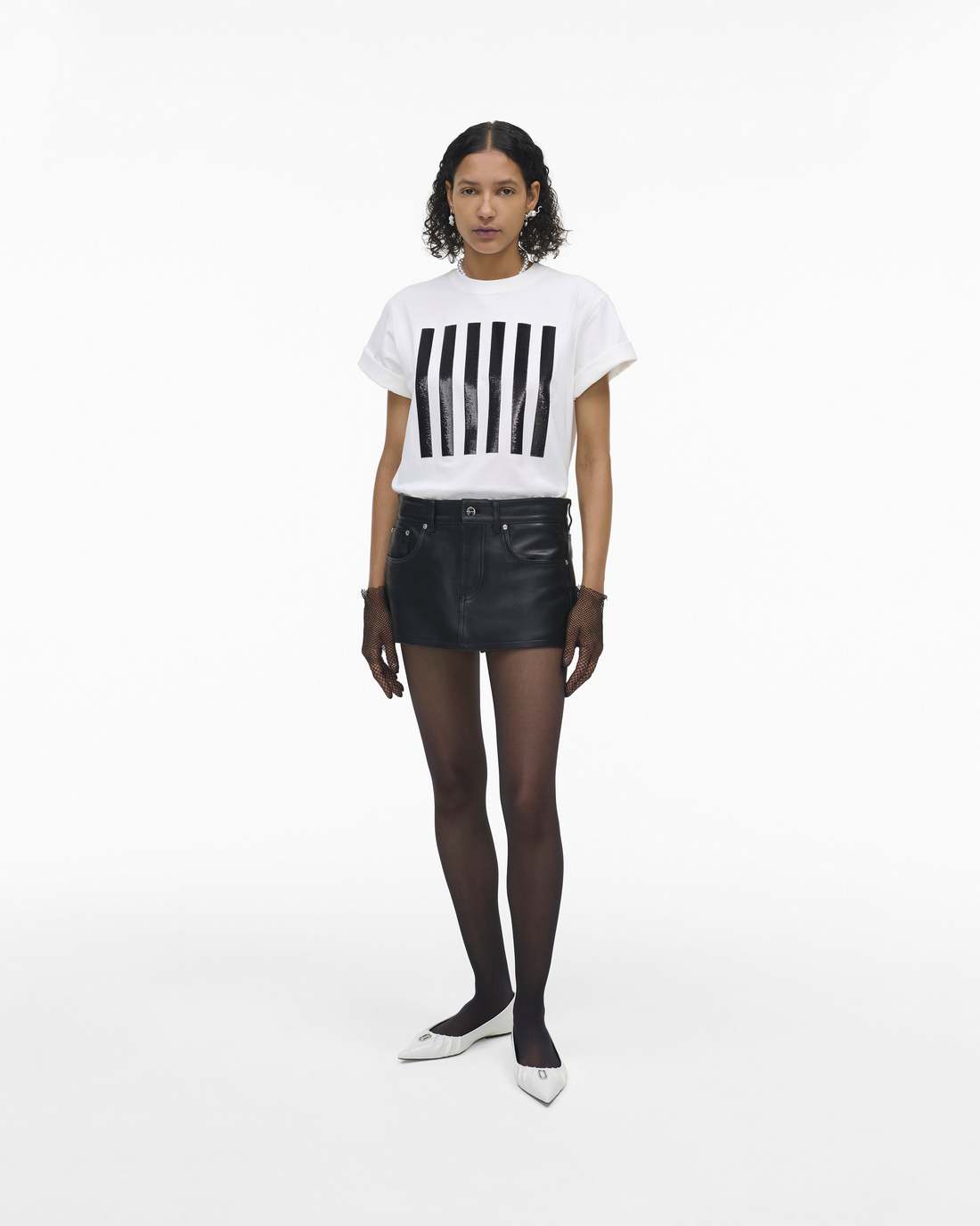 Marc Jacobs Sale | The Leather Skort Black
