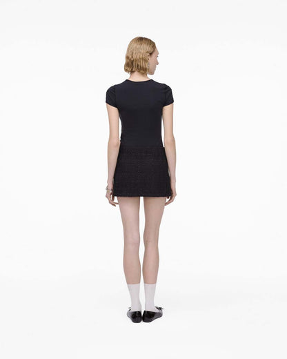 Marc Jacobs Special Offer | Tweed Mini Skirt Black