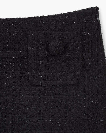 Marc Jacobs Special Offer | Tweed Mini Skirt Black