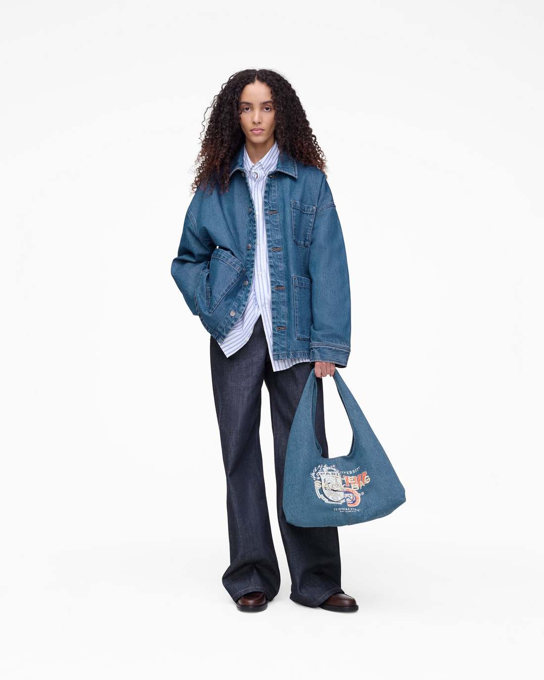 Marc Jacobs Special Offer | The A.P.C. X Marc Jacobs Denim Unisex Jacket Washed Indigo
