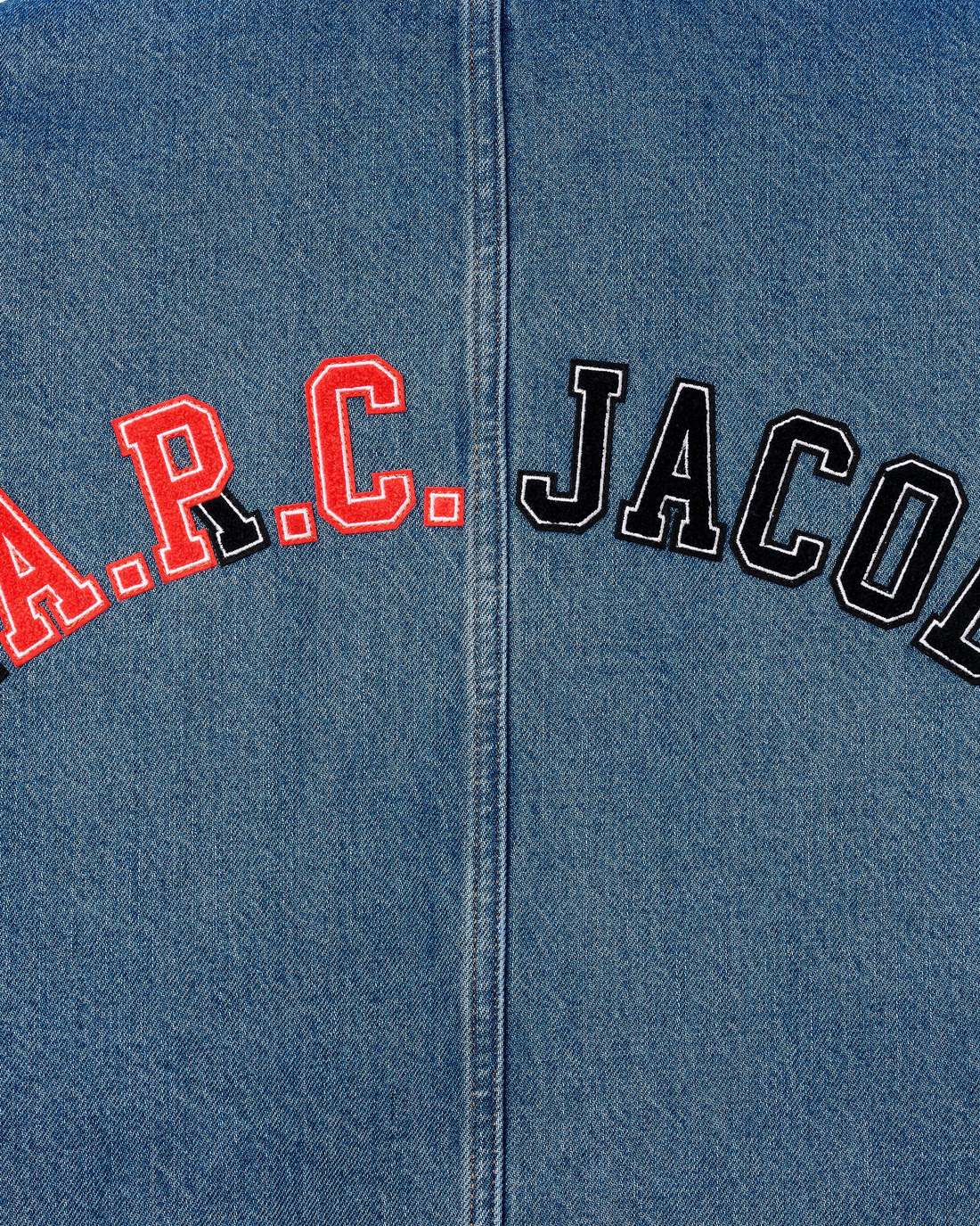 Marc Jacobs Special Offer | The A.P.C. X Marc Jacobs Denim Unisex Jacket Washed Indigo
