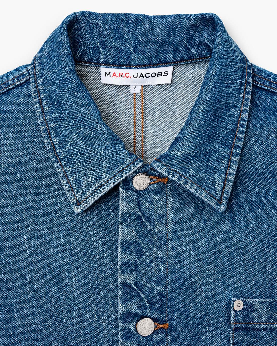Marc Jacobs Special Offer | The A.P.C. X Marc Jacobs Denim Unisex Jacket Washed Indigo