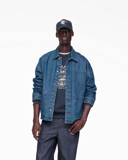 Marc Jacobs Special Offer | The A.P.C. X Marc Jacobs Denim Unisex Jacket Washed Indigo