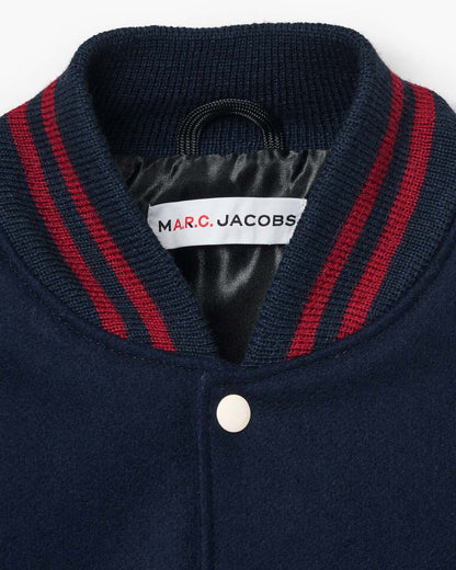 Marc Jacobs Customer Favorite | The A.P.C. X Marc Jacobs  Varsity Jacket Dark Navy/White